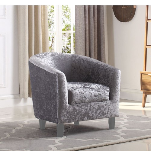 Velvet tub chair armchair club - velvet,