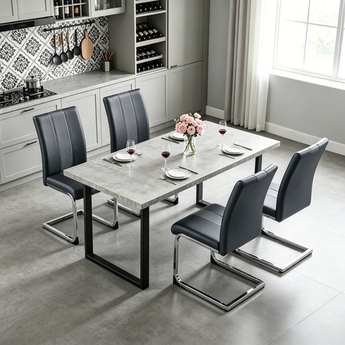 Wooden dining table - wooden,