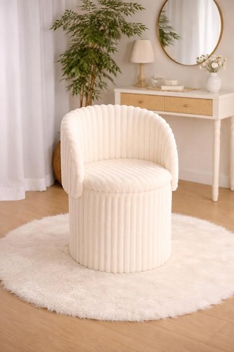 Teddy boucle tub chair with - tub,