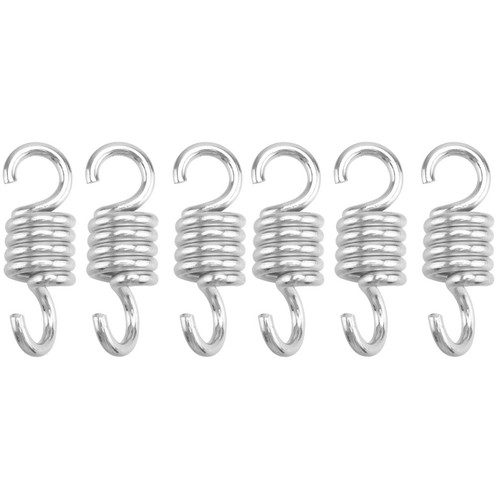 6pcs heavy duty silver metal - 6pcs,