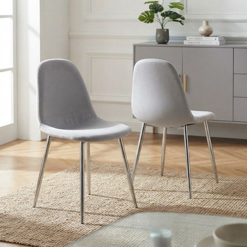 Contemporary light grey dining - contemporary,
