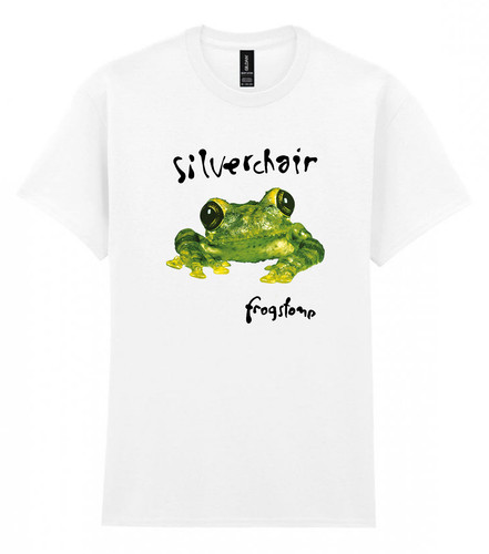 Silver chair band tee - band, punk