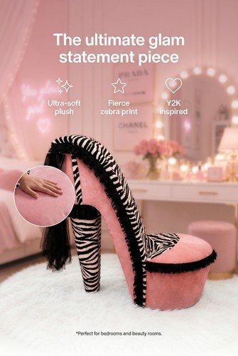 High heel shoe - high, animal