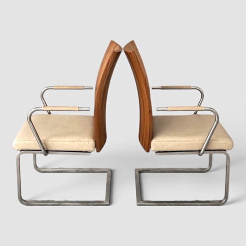 Pair modernist bentwood and - modernist,
