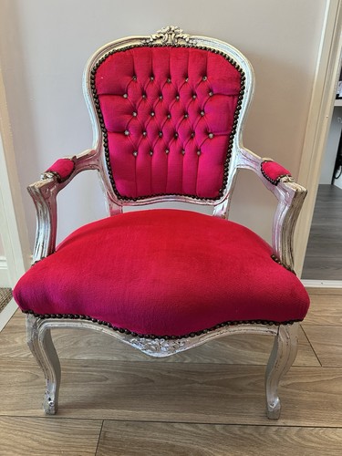 Pink and silver - silver, diamanté