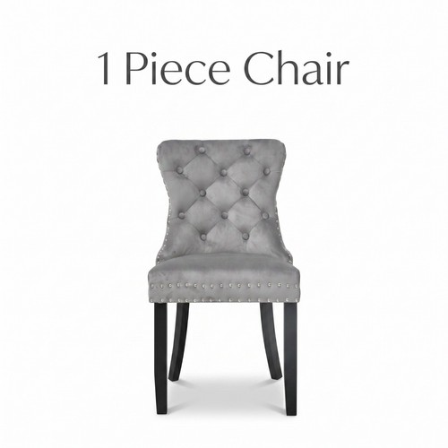 Luxury velvet dining chair - velvet,