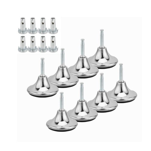 Chrome feet bed legs - feet,