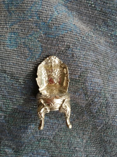 Antique solid silver miniature - antique,