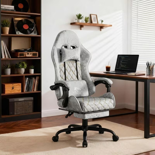 Solavero velvet gaming - velvet, chair