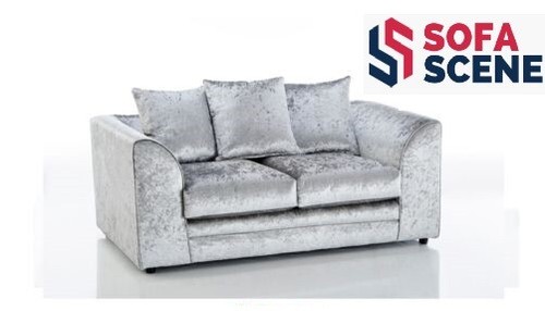 Crushed velvet sofa corner - velvet,
